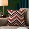 Abstract Pattern Pillow Case Plush Fabric Soft Pillowcase Double Sided Print Sofa Cushion Cover Throw