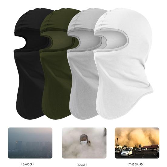 Unisex Cycling Face Cover Windproof Dustproof Keep Warm High Elastic Cycling Headgear for Outdoor