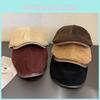 Corduroy Newsboy Cap For Fall Winter With Breathable Warmth And Sun Shade