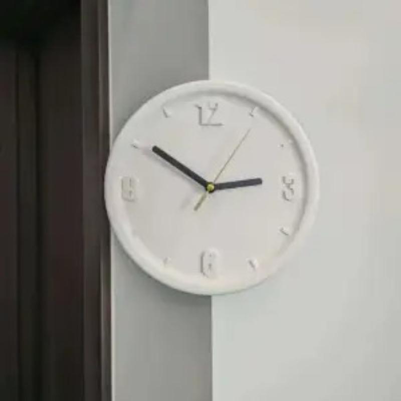 8 Inch Convex Angle Wall Clocks Modern Minimalism Living Room Wall Clock Creative Aesthetic Home Interior Decoration Accessories