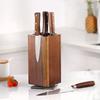Tool Rack New 360 ° Rotating Wooden Magnetic Tool Holder Free Tool Holder Magnetic Kitchen Knife Holder