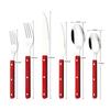 304 Stainless Steel Tableware 4 Pcs Set, Household Knife Fork Dessert Spoon, Restaurant Cutlery Sets with Stylish Designs