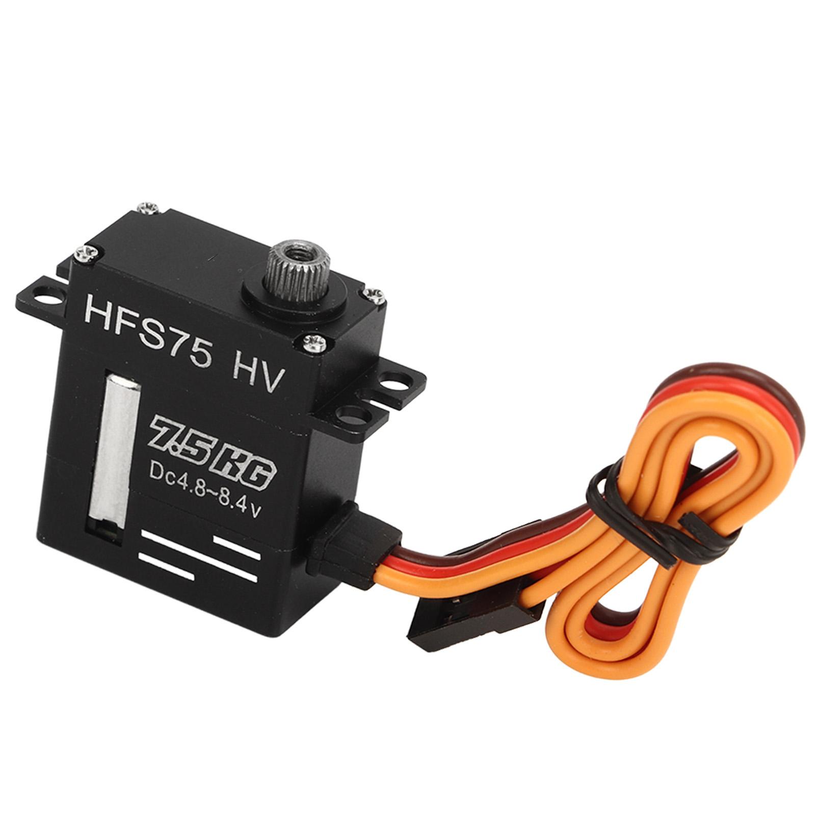 

7.5kg RC Servo Full Metal High Torsion Replacement Remote Control Car Servo for Traxxas TRX4M 1 18 RC Car DC 4.8‑8.4V