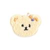 Original embroidery label cloth label towel embroidery bear head embroidery sticker clothing accessories DIY adhesive-backed patch cloth sticker