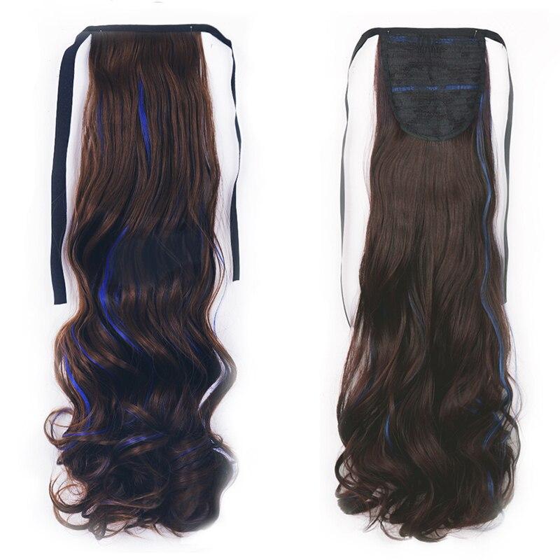 

MISS WIG 22-дюймовые синтетические волосы, термостойкие прямые волосы с хвостиком, накладные волосы, наращивание волос, парик с конским хвостом