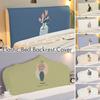 Elastic Bed Headboard Cover Cotton All-inclusive Bed Head Cover Small Fresh Flower Printed Bedside Slipcover Universal 1.2-2.2M