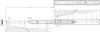 Sugatsune Industrial (LAMP) Slide Rail C3307-18, 1 Piece