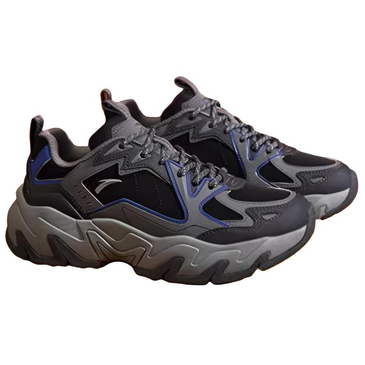Anta Rock Slip Resistant, Abrasion Resistant, Lightweight Low top Chunky Sneakers Men's 112548856-6