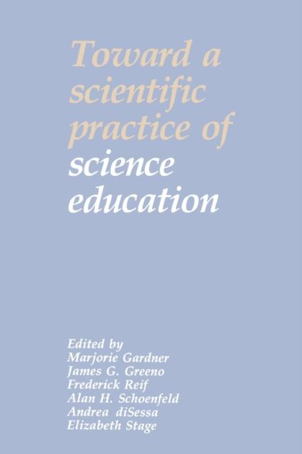 Kniha Toward a Scientific Practice of Science Education