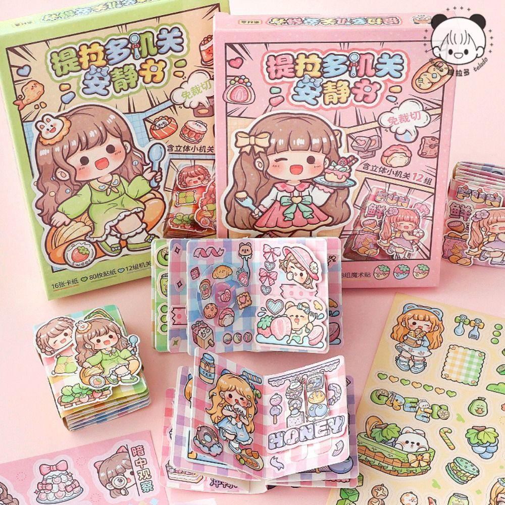 

Sticker Book Telado Quiet Book Sticker Paper Telado Busy Book Telado Mechanism Quiet Book Gifts