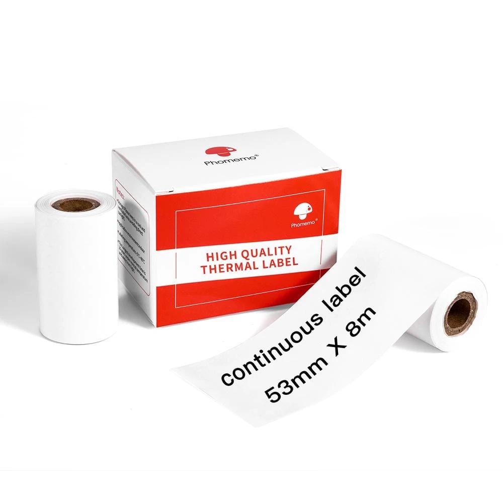 Phomemo M110 Thermodruck-Etikettenpapier: Selbstklebende, wasserdichte Preisschilder für Schmuck & Bekleidungsetiketten