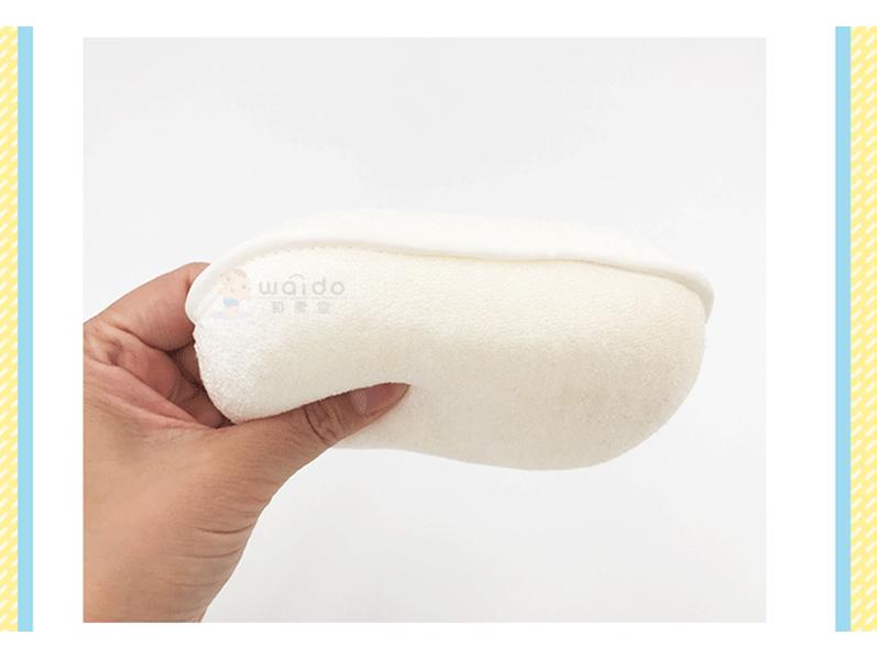 Newborn Baby Bath Sponge - Natural Bath Mitt with Cartoon Design