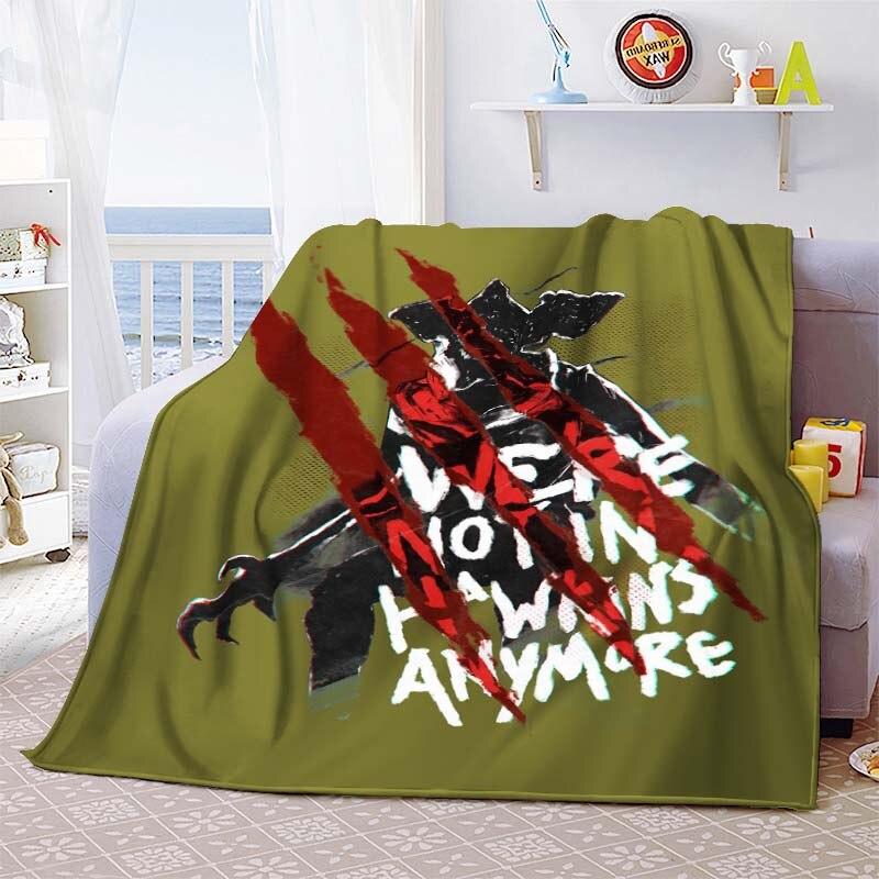 Heißer Film Stranger Things Deckenbezug Cartoon Flanelldecken für Betten Sofas Warmes Bettlaken Weiche Bettwäsche Zimmerdeko Fan-Geschenk