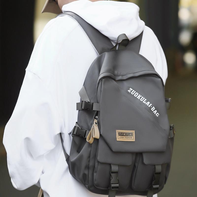 Boys' High value Schoolbags  High School Students' Juvenile Backpacks  and Women's Large Capacity Joker Junior High School Students' Backpacks.