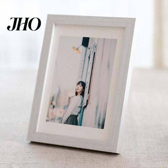 Rustic Photo Frame 6/7/8/10-Inch/A4 Vintage Wooden Clear Glass Picture Display Lightweight Home Office Bedroom Desktop Holder Decoration