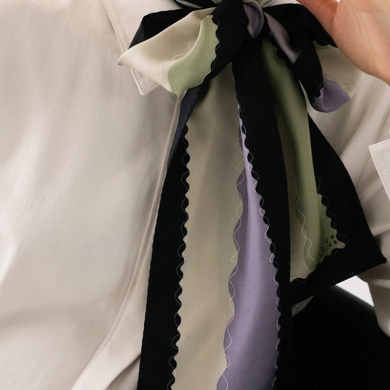 BB’DE SOLI’DE Mela Silk Scarf - Black