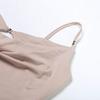 Ins Style Draped Collar Cami Top Women Sexy Pure Desire Spaghetti Strap Vest Summer Daily Wear