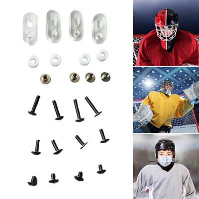 Helmet Repair Kit Football Ice Hockey Helmet Repair Parts Universal Facemask Hardware Sports