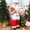 Santa Claus & Grandma Christmas Tree and Window Ornaments Decoration