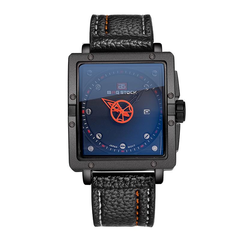 

CQ220 Модный мужской ремешок для часов водонепроницаемый выбор стекла механизм секундной стрелки кварцевые часы повседневные часы подарок часы для мужчины