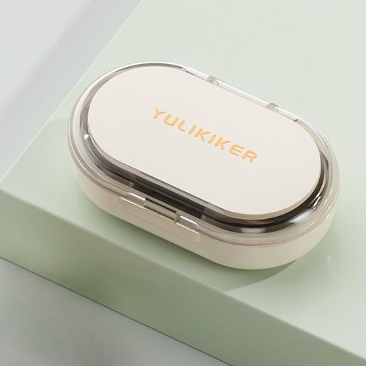 Portable Medicine Box Packaging Box Moisture-proof Travel Three Compartment Storage Medicine Box Portable Medicine Storage Box