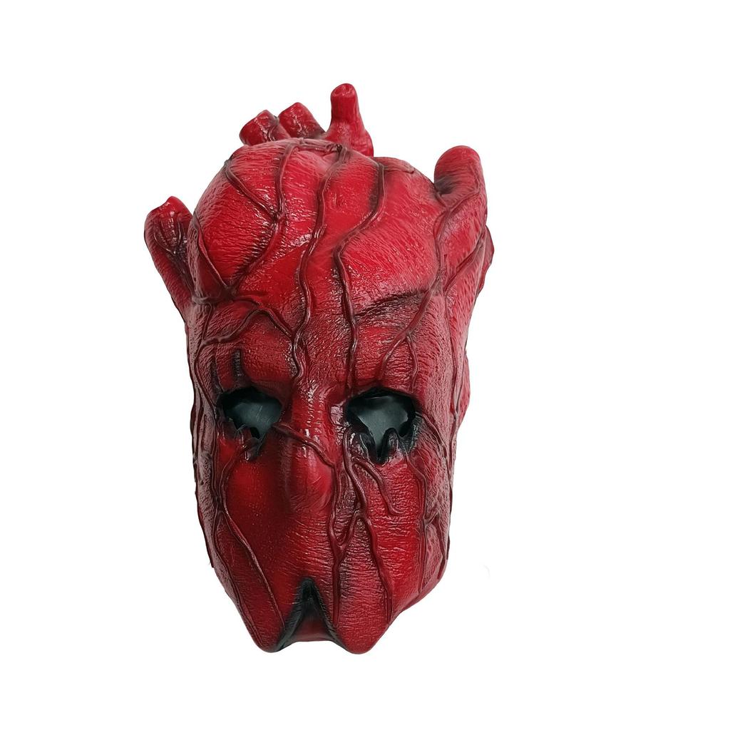 Dorohedoro Shin Senpai Kaiju Maska - Červená Pokrývka hlavy pro Halloweenské Cosplay
