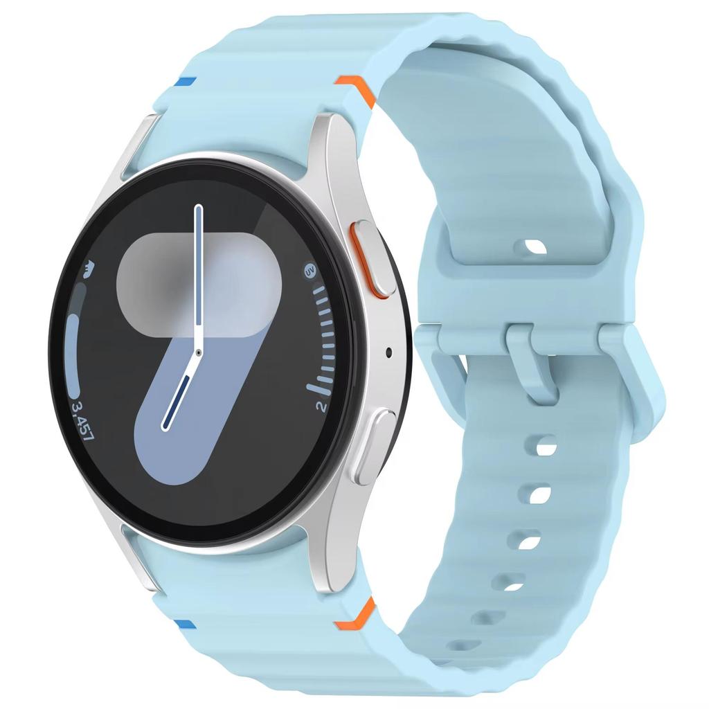 Originele Siliconen Band voor Samsung Galaxy Watch 7 44mm 40mm FE 6 4 5 pro 45mm Armband voor Watch 6 Classic 43mm 47mm Sportband