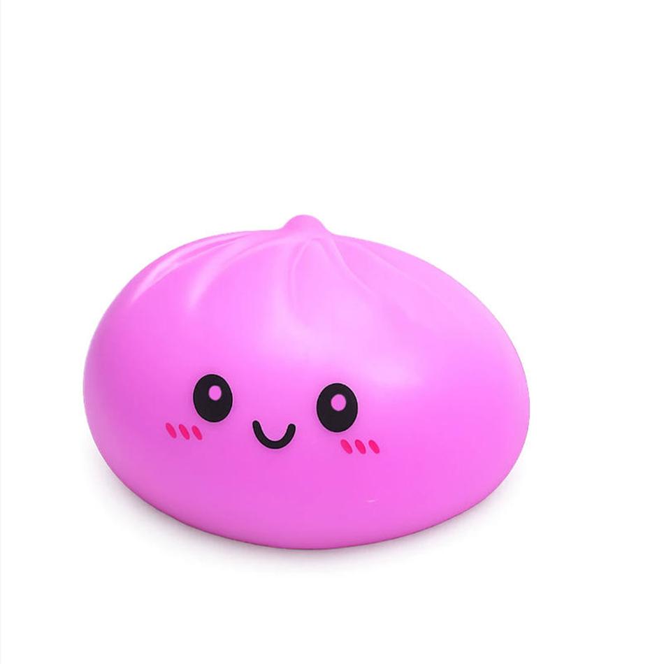 Barevné knedlíkové squishy stresové míčky Znovupoužitelné Nízký odskok Dekompresní hračky Těstová koule Jedinečná domácí dekorace Dárky