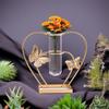 Metal Decorative Vase | 20 X 20 Cm | Gold Finish | Premium Tabletop Vase