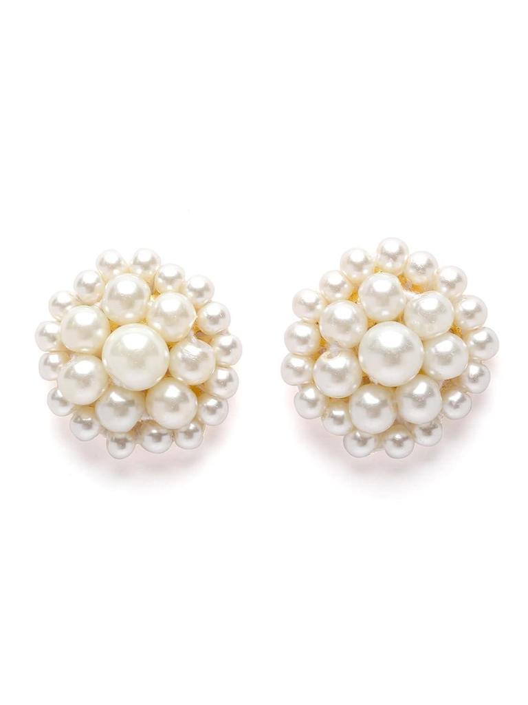 Pearl Multilayer Beaded Choker Necklace Set for Women