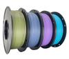 Matte PLA 3D Printer Filament 1KG 175mm Real Silk 3D Plastic Rods with 5KG Bag Including PLA/PETG/ASA/PCL/PC/PCL5KG
