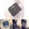 Elegant Square Grid Deer Pendant Shoulder Bag Messenger Tote Women With Premium Pu Leather
