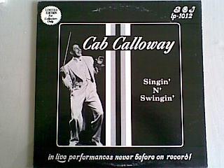 

LP Record CAB CALLOWAY - Singin N Swingin GOJ1012 Giants Of Jazz 1978 US Jazz Used