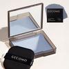 100 Sheets Oil Control Paper with Case & Powder Puff Oil Absorbing Sheets Bamboo Charcoal Face Oil Blotting Sheets for Oily Skin