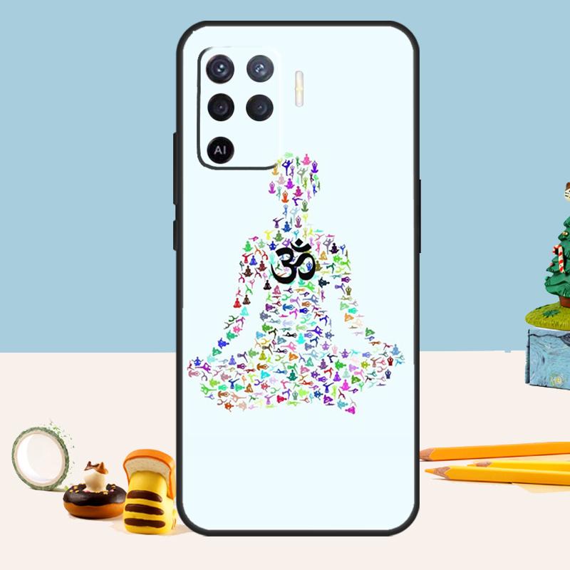 

Aum Om Namaste Symbol Zen Yoga Case For Oppo A80 A60 A40 A15 A16 A17 A57 A94 A74 A54 A76 A96 A18 A38 A58 A78 A98 A5 A6 Pro OPPO A58 4G