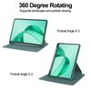 Capa para Honor Pad X8a 11" com três dobras, couro sintético, acrílico, capa traseira com suporte para Honor Pad X8a X 8a e porta-lápis