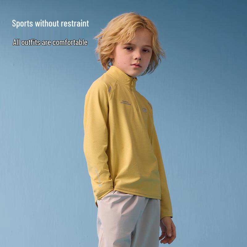 Champion Unisex Kids  Half-Zip Long Sleeve Sport Top XXL