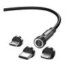 Data Cable Rotating Magnetic Type C Cable 5A Super Fast Charging Magnet USB-C Charger Data Cord For iPhone Samsung Xiaomi
