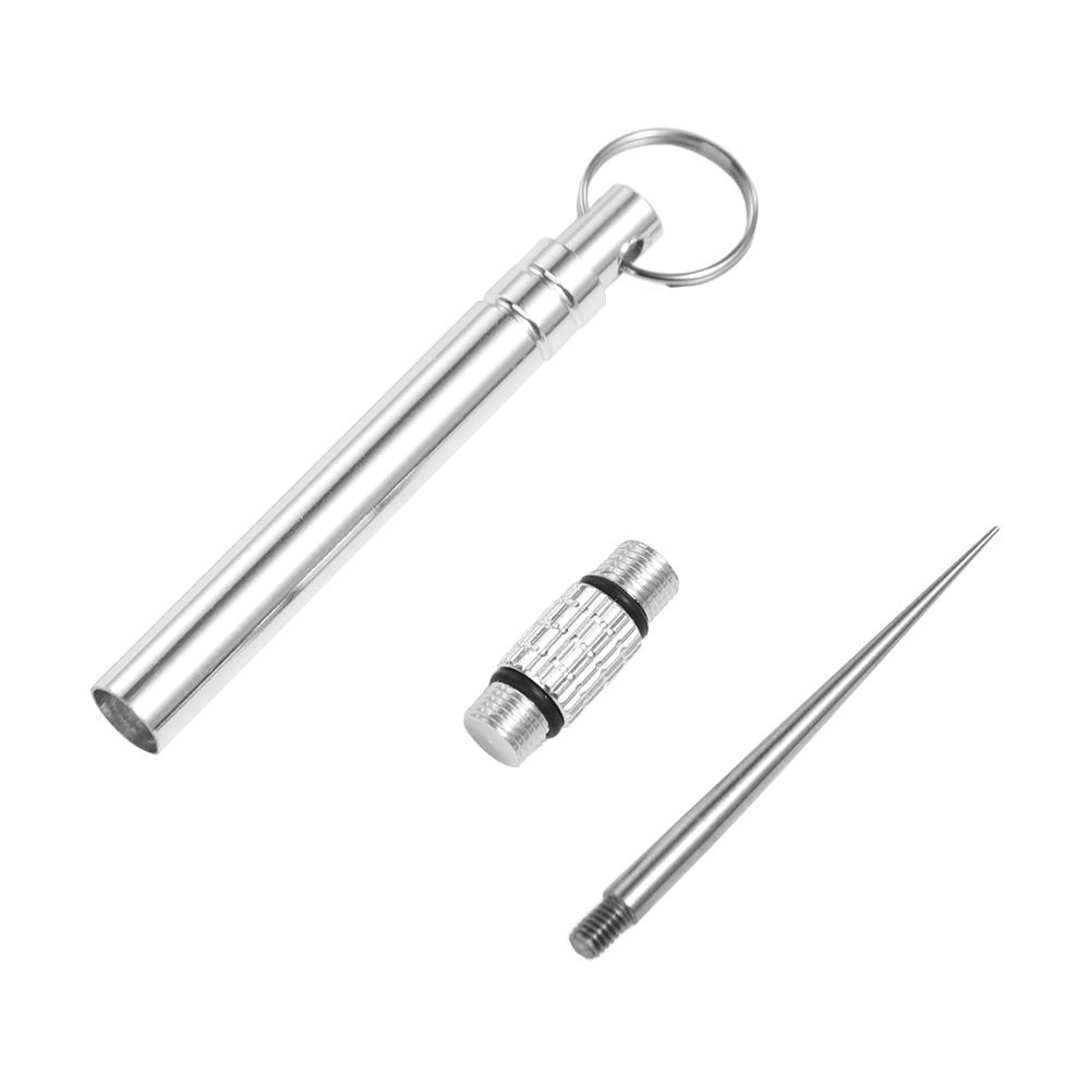 Multi-Purpose Travel Outdoor Camping Tool Portable EDC Tool Metal Toothpick Toothpick Fruit Fork