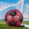Ever-ton Football Club Crest Printed Size 5 Soccer Balls, Anti-Slip, Protective Football, Outdoor Sport, a Unique Gift Suitable for Birthday