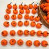 48Pcs Tiny Artificial Pumpkins Realistic Simulated Pumpkins Fall Decorations For Thanksgiving Party Table Centerpieces