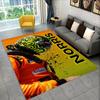 Tappeto Area 3D Lando Norris F1 Racer, Tappeto per Soggiorno Camera da Letto Divano Zerbino Decorazione, Tappetino Antiscivolo per Giochi Bambini Regalo