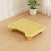 Cat Litter Tray with Grid Box Step Sand Control for Cats
