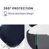 Kwmobile Earphone Case for Anker Soundcore Sport X20 Wireless Drop Navy Blue - Earphones, Silicone, Protection,