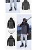 Men's Free Soldier Waterproof Breathable Ski Suit: Seam-Sealed, Professional Cotton Jacket for Outdoor Snowboarding and Skiing
