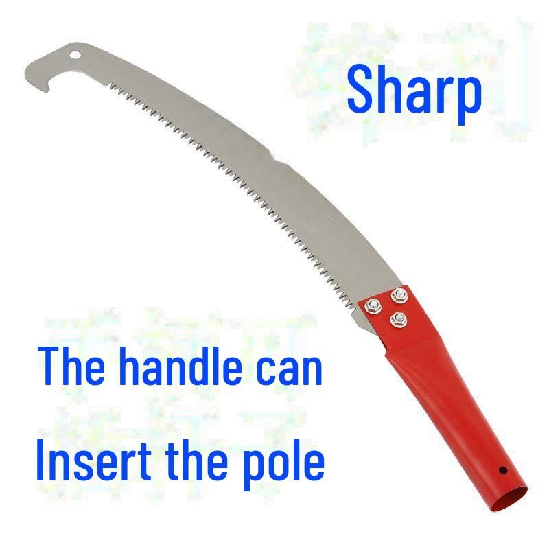 

Изогнутая двухкрюковая садовая пила для сада и деревообработки