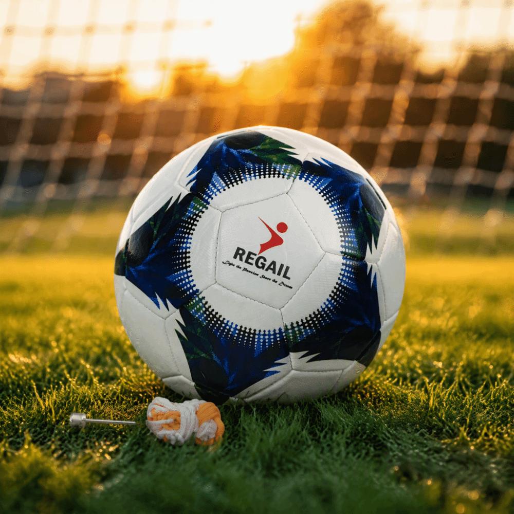 2pcs PVC Training Soccer Ball Size 4 Football Portable Recreational Soccer Ball  Lawn Field