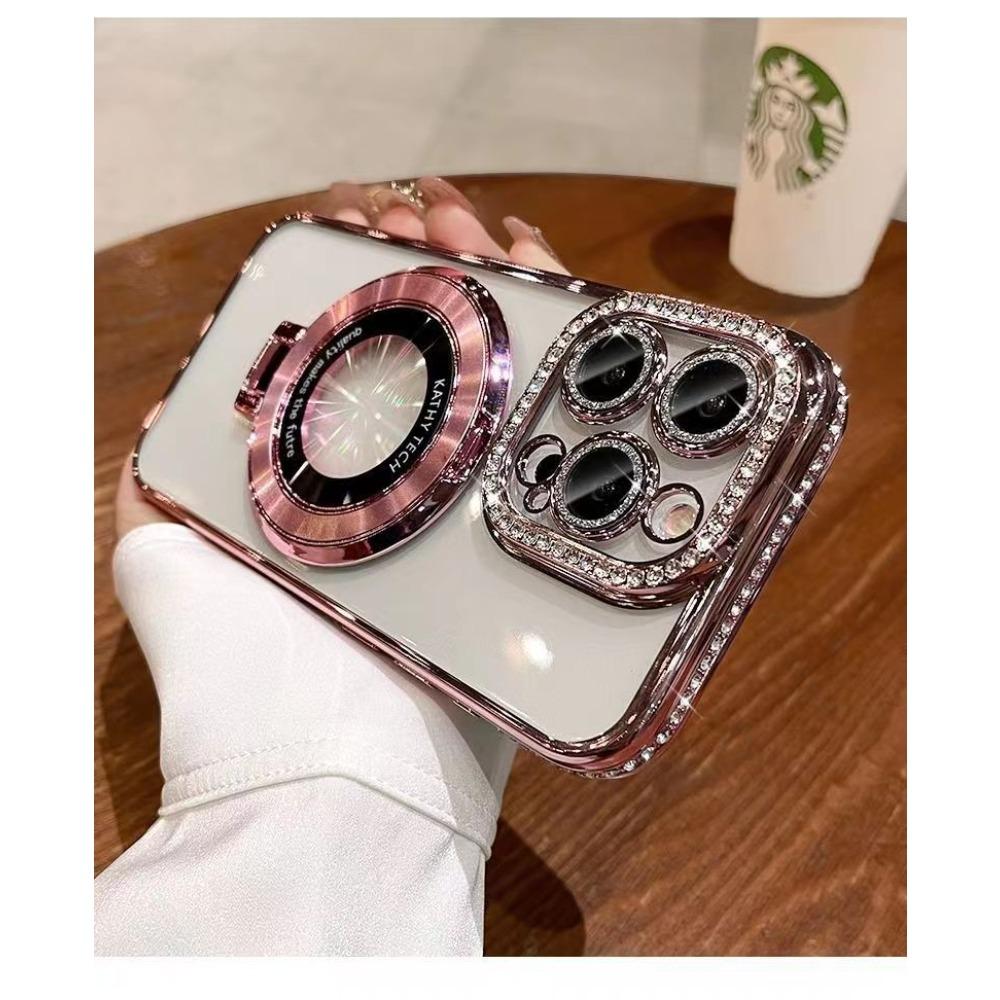 For IPhone 17 ProMax Luxury Diamond Goddess for Apple 16/14/15 Phone Case Ins Trendy Anti Drop Cover