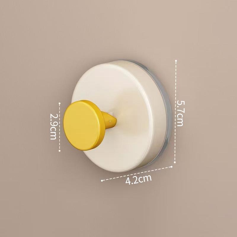 Adhesive Wall Hook Dopamine Adhesive Hooks Durable Simple Stable Wall Hook Bathroom Storage Accessories Room Door Coat Hooks