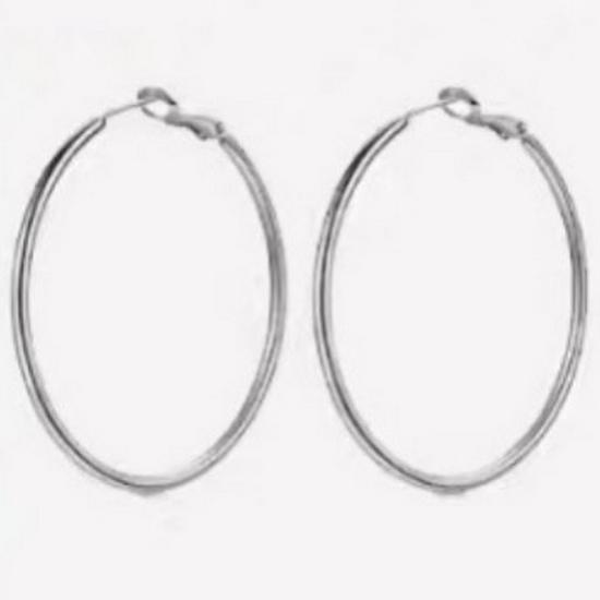 

Geometric Hoop Earrings, Zhao Liying Qiao Yan Style - Large, Plain Circle Hoops for Women (2026)